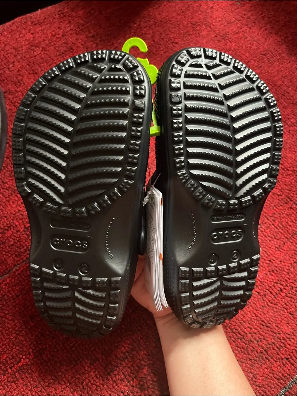 NWT Crocs Kids Classic Clog - Black